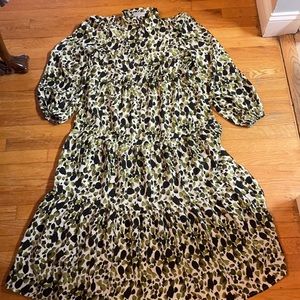 Green flowy dress brand new
